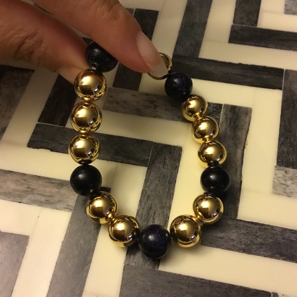 Gorjana Jewelry Nwot Gorjana Newport Large Beaded Bracelet Poshmark